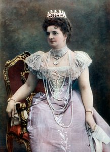 萨沃伊（Savoy）的玛格丽特（Margherita），意大利皇后妃，19世纪末-20世纪初