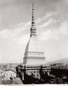 安东内尔鼹鼠的看法在都灵，c.1890 作者 贾科莫·布罗吉（Giacomo Brogi）