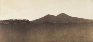 [维苏威火山从Mergellina出发]，约1855年。