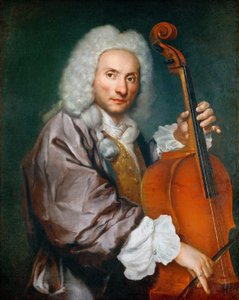 德语： Bildnis eines Cellospielers 一位大提琴演奏家的肖像 作者 贾科莫·切鲁蒂