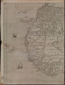 非洲地图 作者 贾科莫·加斯塔利（Giacomo Gastaldi）