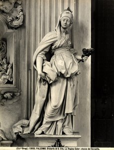 女王以斯帖（石膏） 作者 贾科莫·塞波塔（Giacomo Serpotta）