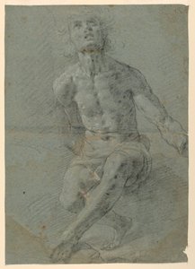 男性裸体研究 作者 Gian Giacomo Barbelli