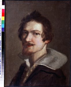 Gianlorenzo Bernini dit le Bernin (1598-1680) 1630 环境 谢尔普霍夫，国立历史与艺术博物馆，"自画像 "版画 作者 吉安·洛伦佐·贝尼尼