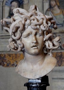 美杜莎（Medusa）头，1630年 作者 吉安·洛伦佐·贝尼尼