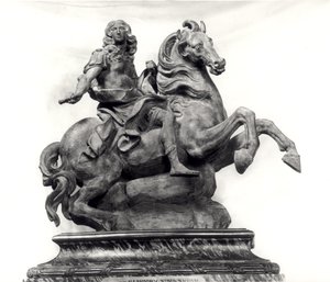 路易十四纪念碑模型（1638-1715） 作者 吉安·洛伦佐·贝尼尼