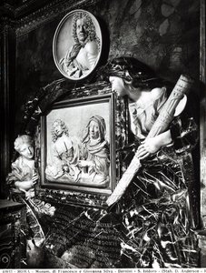 弗朗切斯科和乔瓦尼·席尔瓦（Giovanni Silva）的纪念碑，吉安洛伦佐·贝尼尼（Gianlorenzo Bernini），1663年 作者 Gian Lorenzo Bernini
