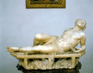 烤肉上的圣劳伦斯，1617（大理石） 作者 Gian Lorenzo Bernini
