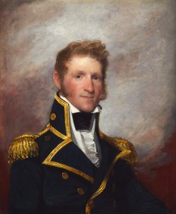 托马斯-麦克唐纳准将，约1815-1818年。 作者 吉尔伯特·斯图尔特（Gilbert Stuart）