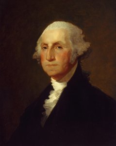 乔治-华盛顿，约 1820 年（木板油画） 作者 吉尔伯特·斯图尔特（Gilbert Stuart）