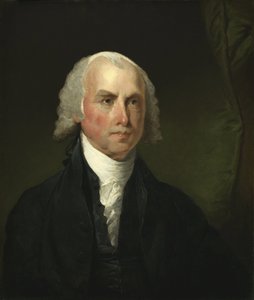 詹姆斯-麦迪逊 作者 吉尔伯特·斯图尔特（Gilbert Stuart）