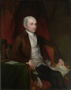 约翰·杰伊 作者 吉尔伯特·斯图尔特（Gilbert Stuart）