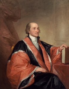 约翰-杰伊，1794年。 作者 吉尔伯特·斯图尔特（Gilbert Stuart）