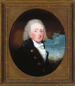 爱德华-洛夫特斯肖像（布面油画） 作者 吉尔伯特·斯图尔特（Gilbert Stuart）