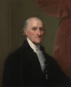 塞缪尔·迈尔斯，c.1800（木板油画） 作者 吉尔伯特·斯图尔特（Gilbert Stuart）