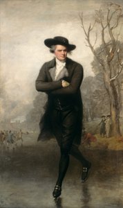 威廉-格兰特的滑板画像，1782年。 作者 吉尔伯特·斯图尔特（Gilbert Stuart）