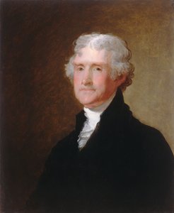 托马斯-杰斐逊 作者 吉尔伯特·斯图尔特（Gilbert Stuart）