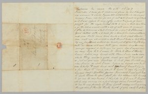 Giles Saunders就奴隶贸易问题致Samuel Fox的信，1847年3月9日。 作者 贾尔斯·桑德斯