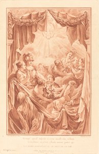 关于王储之死的寓言》，1767年。 作者 吉尔斯·德玛多（Gilles Demarteau）