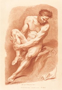 学院 作者 Gilles Demarteau，Carle Van Loo 之后的长辈