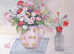 康乃馨和雏菊 作者 吉莲·劳森（Gillian Lawson）