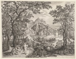 以利沙诅咒被熊吞噬的伯特利儿童，1602年。