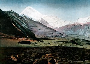 高加索地区卡兹别克山，c1890 作者 吉洛特