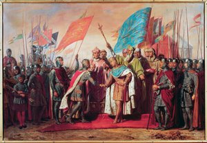 第三次十字军东征（1189-1192 年）：腓力-奥古斯都（法国腓力二世）的会面和握手