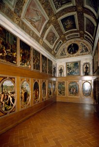 Studiolo de Francesco I de Medici 的视图