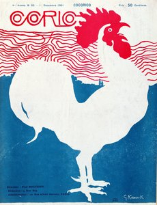 《Cocorico》杂志封面，1901 年 12 月（彩色平版印刷）