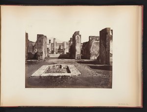 意大利庞贝的潘萨之家（Casa di Pansa）废墟景观
Casa di Pansa（庞贝）（物体上的标题）