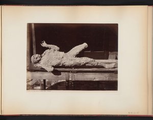 意大利庞贝的木乃伊人
Impronte umane trovato 1868（庞贝（物品上的标题） 作者 乔治·夏