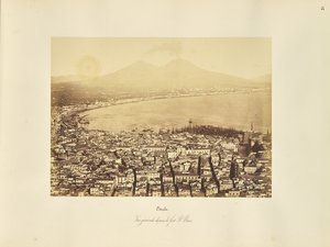那不勒斯。从圣埃尔梅堡俯瞰全景 作者 乔治·夏