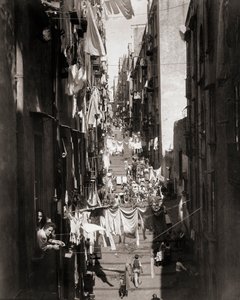 街景，那不勒斯，意大利