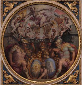 圣乔瓦尼和新圣母玛利亚四分之一寓所，1563-1565年 作者 乔治·瓦萨里（Giorgio Vasari）