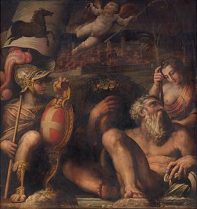 阿雷佐寓言，1563-1565年 作者 乔治·瓦萨里（Giorgio Vasari）
