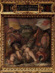 艾尔莎山谷和圣吉米纳诺的寓意 作者 乔治·瓦萨里（Giorgio Vasari）