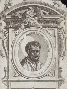 Baptist Franco Veneziano，出生于意大利艺术家Giovanni Battista Franco。雕刻Giorgio Vasari 作者 乔治·瓦萨里（Giorgio Vasari）