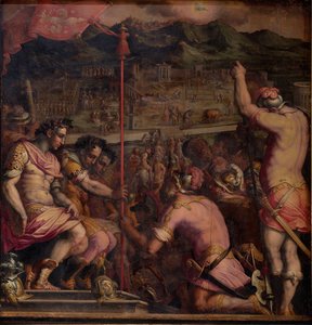佛罗伦萨定居点佛罗伦萨基金会，1563-1565年 作者 Giorgio Vasari