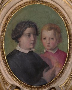 乔凡尼和加西亚·德·美第奇，1556-1558年 作者 乔治·瓦萨里（Giorgio Vasari）