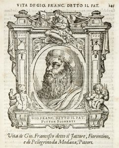 米兰, 布雷登斯图书馆, Vite de piv excellent, Giorgio Vasari 1568, Giovan Francesco Penni called Il Fattore 作者 乔治·瓦萨里（Giorgio Vasari）