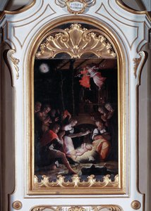 耶稣诞生（布面油画 作者 乔治·瓦萨里（Giorgio Vasari）