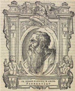 罗索·菲奥伦蒂诺（Rosso Fiorentino），摘自《最杰出的画家，雕刻家和建筑师的生平》，1568年 作者 乔治·瓦萨里（Giorgio Vasari）