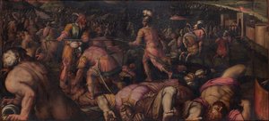 406、1563-1565年在Faesulae与Radagaisus作战 作者 乔治·瓦萨里（Giorgio Vasari）