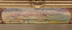 锡耶纳景色，1557-1558年 作者 乔治·瓦萨里（Giorgio Vasari）