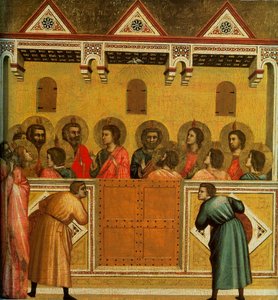五旬节，c.1310-18 作者 Giotto di Bondone