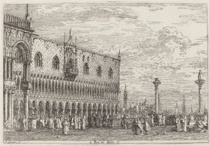 皮耶拉德尔班多。 V. 作者 乔瓦尼·安东尼奥运河（Canaletto）