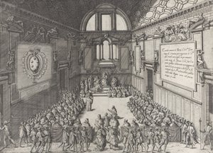 教皇皮乌斯五世对托斯卡纳公爵科西莫一世的接见，1575-99。