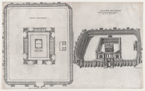 Speculum Romanae Magnificentiae：Castrum Praetorium, 1581.