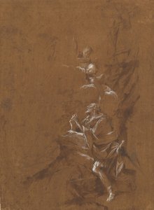 阿基坦的圣威廉的幻象，1650年代末。 作者 乔凡尼·安吉洛·卡尼尼
